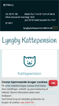 Mobile Screenshot of lyngby-kattepension.dk